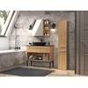 Top E Shop Topeshop NEL IV ARTISAN bathroom storage cabinet Oak