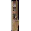 Top E Shop Topeshop NEL IV ARTISAN bathroom storage cabinet Oak
