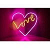 Oem NEON NA ŚCIANĘ LED na USB - Love 2 modelis