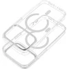 OEM dėklas, skirtas „iPhone 17 AIR Frame Clear Hybrid Mag Cover“, suderinamas su „MagSafe“ permatomu dangteliu.