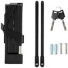 Rockbros 32140003001 sulankstoma dviračio spyna su raktu ir rankena, 88 cm - juodas