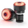 Wozinsky WIS-01 Atsparus vandeniui Smart Tail Lights 2 pcs - Juodas