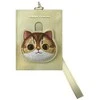 Nimmy Rinkinys 3in1 dėklas telefonui + krepšys + daiktų ieškikliui dėklas telefonui haki spalvos Big Eyed Pet 2.0 Cat
