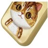 Dėklas Nimmy Apple iPhone 16 Pro Max 6.9" chaki spalvos su „Big Eyed Pet 2.0“ ir katės imitacijos dėklu