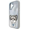 Dėklas Nimmy Big Eyed Pet 2.0 Dog skirtas Apple iPhone 17 pilkos spalvos