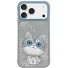 NIMMY dėklas BIG EYED PET 2.0 Cat, skirtas IPHONE 17 pilka