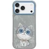 NIMMY dėklas BIG EYED PET 2.0 Cat, skirtas IPHONE 17 Pro Max, pilkas