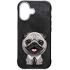 Dėklas NIMMY case BIG EYED PET 2.0 Dog for IPHONE 17 juodas