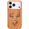 NIMMY DEER dėklas, suderinamas su MagSafe, skirtas IPHONE 18 Pro/17 Pro, oranžinis
