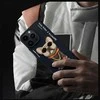 Nimmy Apple iPhone 15 Pro 6.1" dėklas telefonui juodos spalvos Glasses Cool Dog