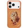NIMMY dėklas LION, suderinamas su MagSafe, skirtas IPHONE 18 Pro/17 Pro, oranžinis