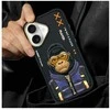 Nimmy dėklas Apple iPhone 16 6.1″ juodos spalvos Cool&Cute 2.0 Monkey