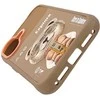 Dėklas Nimmy Cool&Cute 2.0 Bear Case for iPhone 17 - rusvai gelsvas