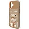 Dėklas Nimmy Cool&Cute 2.0 Bear Case for iPhone 17 - rusvai gelsvas