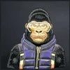 Nimmy krepšys ant rėmo juodos spalvos Crossbody Cool&amp;Cute 2.0 Gorilla