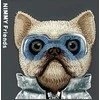 Nimmy Apple iPhone 16 6.1" dėklas telefonui juodos spalvos Cool&Cute 2.0 Dog