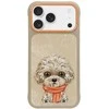 Dėklas Nimmy Big Eyed Pet 2.0 Dog case for iPhone 17 - beige