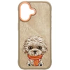Dėklas Nimmy Big Eyed Pet 2.0 Dog case for iPhone 17 - beige