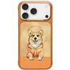 Dėklas NIMMY case GENTLE PETS SERIES DOG compatible with MagSafe for IPHONE 17 Pro oranžinis