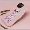 Nimmy Apple iPhone 15 Pro 6.1" dėklas telefonui rožinės spalvos Glasses Cool Cat