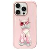 Nimmy dėklas Apple iPhone 16 Pro Max 6.9″ pink Glasses Cool Cat
