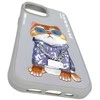 Nimmy Apple iPhone 15 6.1" dėklas telefonui pilkos spalvos Glasses Cool Cat