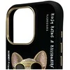 Nimmy dėklas Apple iPhone 16 Pro Max 6.9″ juodos spalvos Glasses Cool Dog