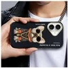 Nimmy dėklas Apple iPhone 16 6.1″ juodas Glasses Cool Dog