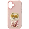 „Nimmy Glasses Cool nag“ dėklas „iPhone 17“ – rožinis