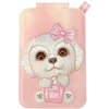 Dėklas Nimmy New Big-Eye Cute Pets 2.0 magnetinė piniginė šunims su telefono laikikliu - Rožinė