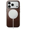 NOMAD odinis dėklas IPHONE 18 Pro/17 Pro, suderinamas su MagSafe (Modern Odinis dėklas Horween Leather) kaimiškos rudos spalvos