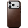 NOMAD odinis dėklas IPHONE 18 Pro/17 Pro, suderinamas su MagSafe (Modern Odinis dėklas Horween Leather) kaimiškos rudos spalvos