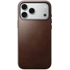 Burga Nomad Traditional odinis dėklas, rustic ruda (Horween) – iPhone 18 Pro Max/17 Pro Max