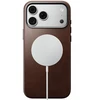 Burga Nomad Traditional odinis dėklas, rustic ruda (Horween) – iPhone 18 Pro Max/17 Pro Max