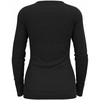 Odlo BL TOP crew neck l/s MERINO 200 women's T-shirt, dydis S, juodas