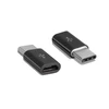 Oem Adapteris iš microUSB į Type-C juodas
