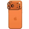 Oem AR+AF Full Metal Tempered Glass for IPHONE 17 PRO oranžinis