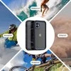 Dėklas Oem Case for iPhone 12 Atsparus vandeniui Shellbox DOT juodas