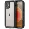 Dėklas Oem Case for iPhone 12 Atsparus vandeniui Shellbox DOT juodas