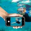 Dėklas Oem Case for iPhone 17 PRO Atsparus vandeniui Shellbox DOT compatible with MagSafe juodas