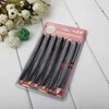 Oem Car door edge protector 8 pcs juodos spalvos