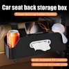 Oem Automobilio organaizeris for front seats with compartments OXFORD juodos spalvos