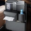Oem Automobilio organaizeris for front seats with compartments D03 juodos spalvos