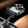 Oem Car table with phone holder CP2008 juodos spalvos