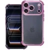 OEM dėklas iPhone 17 Pro / 18 Pro (žemas kameros kraštas) Antishock Electro violetinė