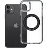 Oem Originalus „iPhone 11“ dėklas su apvaliu stovu, suderinamas su „MagSafe“ ir juodas
