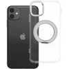 Oem Originalus „iPhone 11“ dėklas su apvaliu stovu, suderinamas su „MagSafe“, permatomas