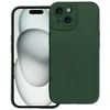 OEM dėklas iPhone 12 matinis 2.0 tamsi žalias