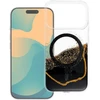 Golden OEM dėklas, skirtas iPhone 13 / 14, auksinis, suderinamas su „MagSafe“ juodas