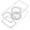 Oem Originalus „iPhone 14 PRO“ dėklas su apvaliu stovu, suderinamas su „MagSafe“ ir skaidriu dangteliu.
